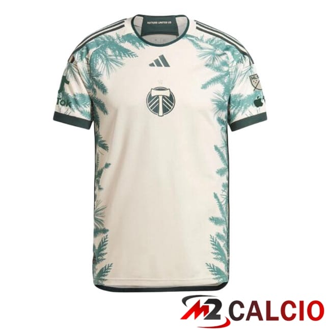 Maglie Calcio Personalizzate,Tute Calcio Squadre,Maglia Nazionale Italiana Calcio | Maglie Calcio Portland Timbers Seconda Bianco 2025/2026