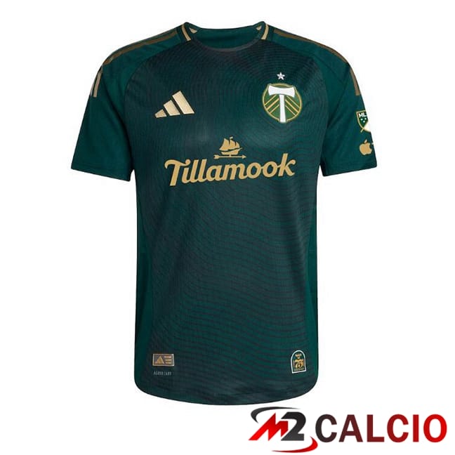 Maglie Calcio Personalizzate,Tute Calcio Squadre,Maglia Nazionale Italiana Calcio | Maglie Calcio Portland Timbers Prima Verde 2025/2026