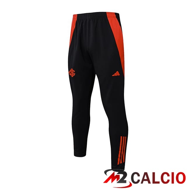 Maglie Calcio Personalizzate,Tute Calcio Squadre,Maglia Nazionale Italiana Calcio | Pantaloni Da Allenamento SC Internacional Nero 2025/2026