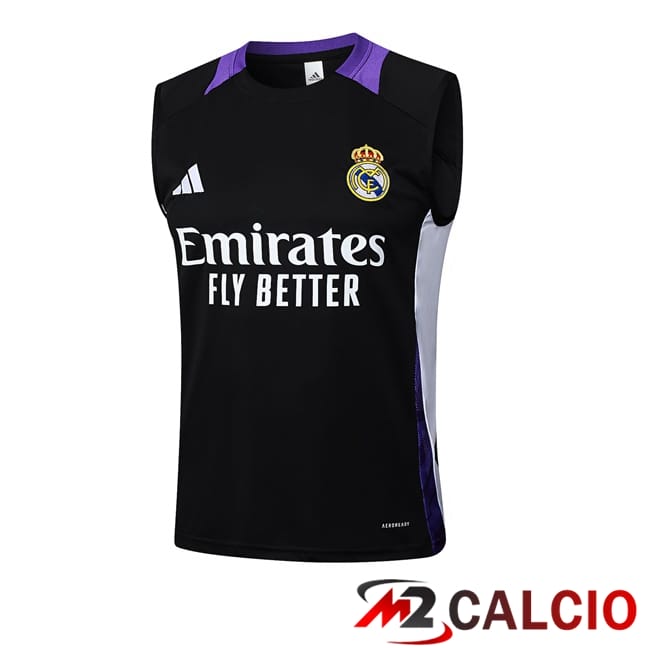 Maglie Calcio Personalizzate,Tute Calcio Squadre,Maglia Nazionale Italiana Calcio | Canotta Allenamento Real Madrid Nero 2025/2026