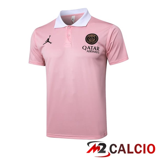 Maglia Polo Jordan Paris PSG Rosa 2025/2026