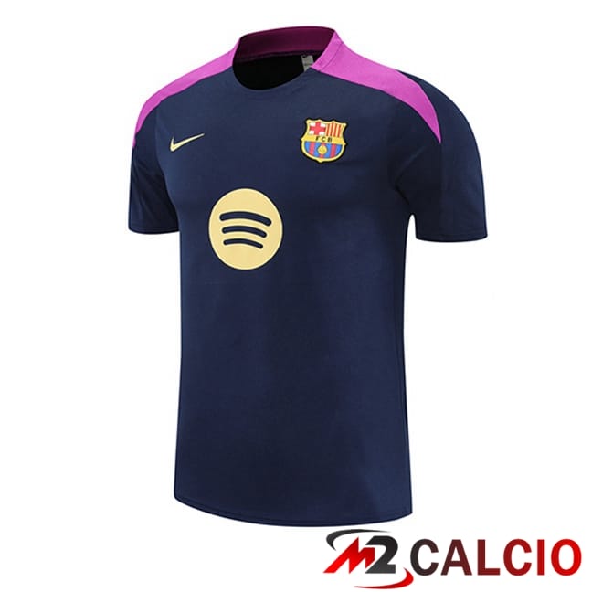T Shirt Allenamento FC Barcellona Blu Reale 2025/2026