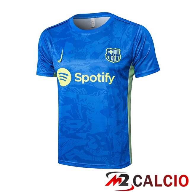 T Shirt Allenamento FC Barcellona Blu 2025/2026