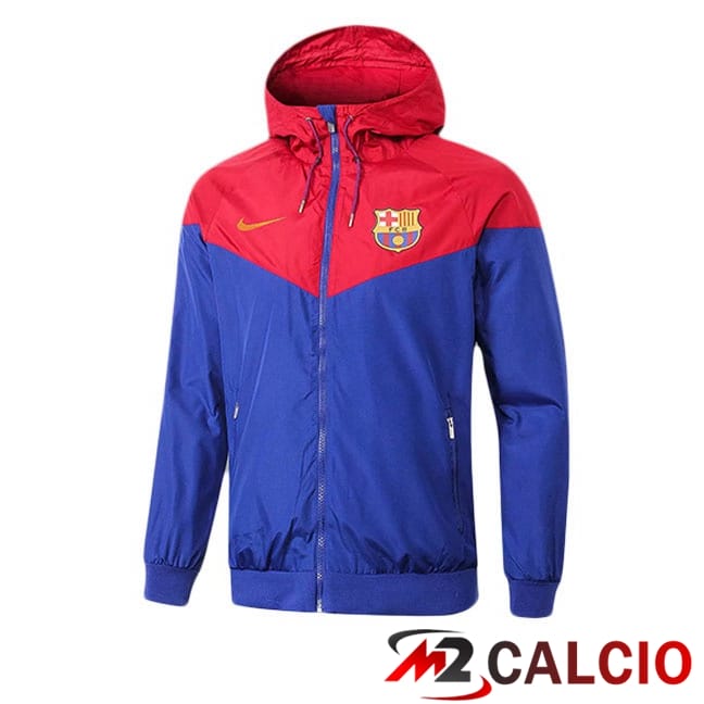 Maglie Calcio Personalizzate,Tute Calcio Squadre,Maglia Nazionale Italiana Calcio | Giacca A Vento FC Barcellona Rosso Blu 2025/2026