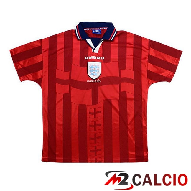 Maglie Calcio Personalizzate,Tute Calcio Squadre,Maglia Nazionale Italiana Calcio | Maglie Calcio Inghilterra Retro Seconda Rosso 1998
