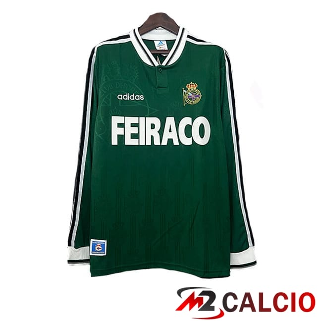 Maglie Calcio Personalizzate,Tute Calcio Squadre,Maglia Nazionale Italiana Calcio | Maglie Calcio Sportivo de La Coruna Retro Seconda Manica Lunga Verde 1999-2000 Maglie Calcio Personalizzate,Tute Calcio Squadre,Maglia Nazionale Italiana Calcio | Maglie Calcio Sportivo de La Coruna Retro Seconda Manica Lunga Verde 1999-2000
