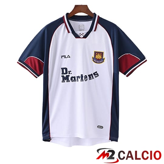Maglie Calcio Personalizzate,Tute Calcio Squadre,Maglia Nazionale Italiana Calcio | Maglie Calcio West Ham Retro Seconda 1999/2001