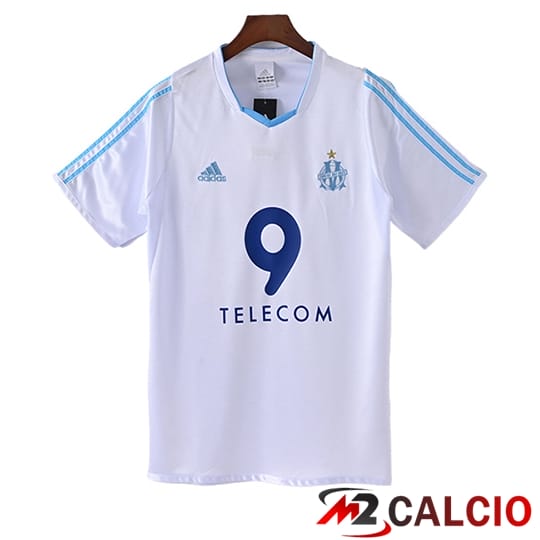 Maglie Calcio Personalizzate,Tute Calcio Squadre,Maglia Nazionale Italiana Calcio | Maglie Calcio Marsiglia Retro Prima 2002/2003