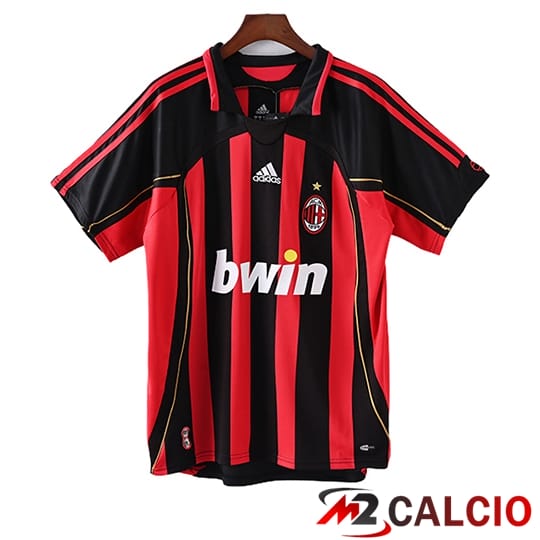 Maglie Calcio Personalizzate,Tute Calcio Squadre,Maglia Nazionale Italiana Calcio | Maglie Calcio AC Milan Retro Prima 2006/2007