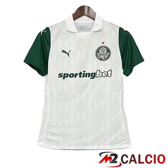 Maglie Calcio Personalizzate,Tute Calcio Squadre,Maglia Nazionale Italiana Calcio | Maglie Calcio Palmeiras Donna Seconda 2025/2026
