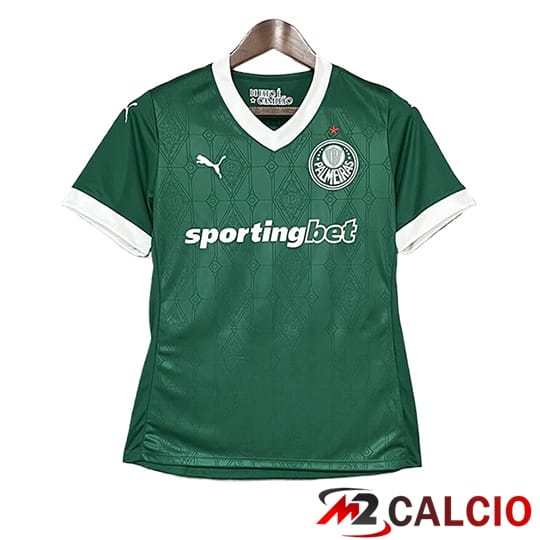 Maglie Calcio Personalizzate,Tute Calcio Squadre,Maglia Nazionale Italiana Calcio | Maglie Calcio Palmeiras Donna Prima 2025/2026