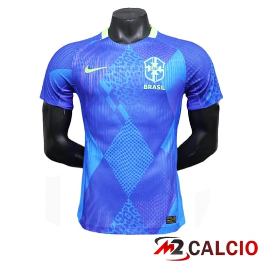 Maglie Calcio Personalizzate,Tute Calcio Squadre,Maglia Nazionale Italiana Calcio | Maglie Calcio Brasile Seconda Leaked Version 2025/2026