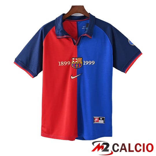 Maglie Calcio Personalizzate,Tute Calcio Squadre,Maglia Nazionale Italiana Calcio | Maglie Calcio FC Barcellona Retro Prima 1899/1999