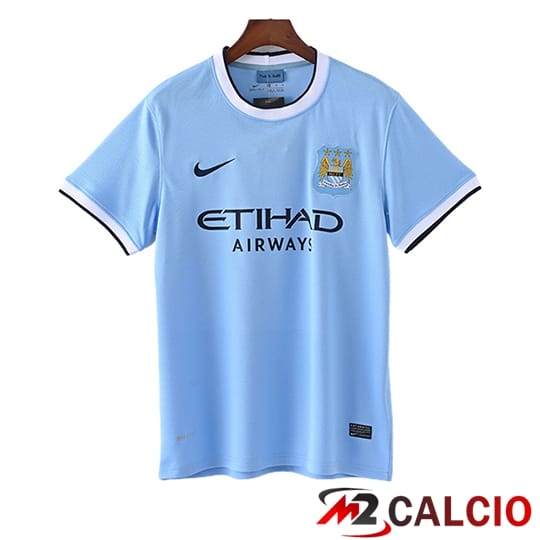 Maglie Calcio Personalizzate,Tute Calcio Squadre,Maglia Nazionale Italiana Calcio | Maglie Calcio Manchester City Retro Prima 2013/2014