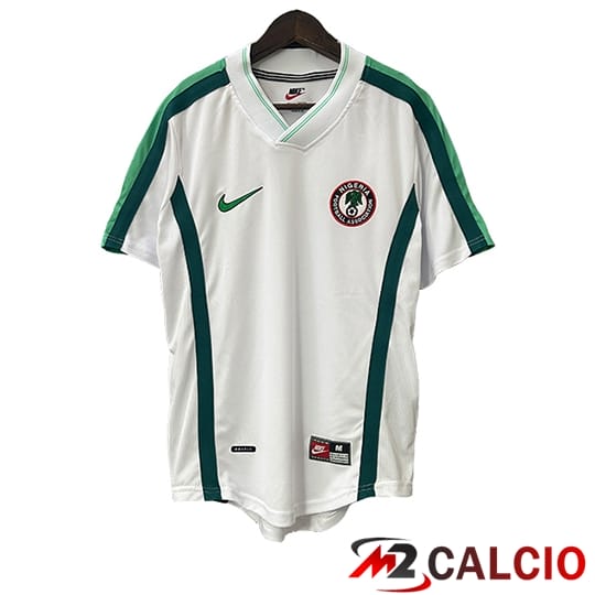 Maglie Calcio Personalizzate,Tute Calcio Squadre,Maglia Nazionale Italiana Calcio | Maglie Calcio Nigeria Retro Seconda 1998