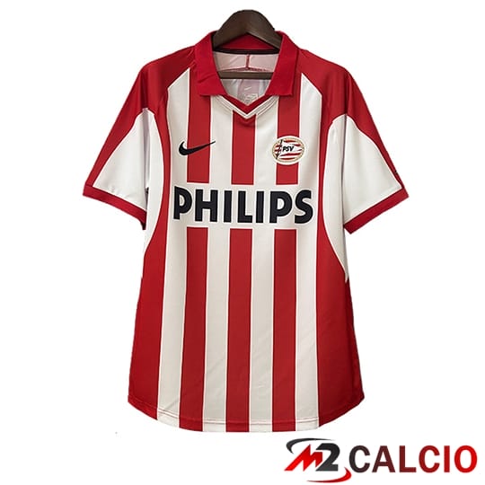 Maglie Calcio Personalizzate,Tute Calcio Squadre,Maglia Nazionale Italiana Calcio | Maglie Calcio PSV Eindhoven Retro Prima 2000/2001