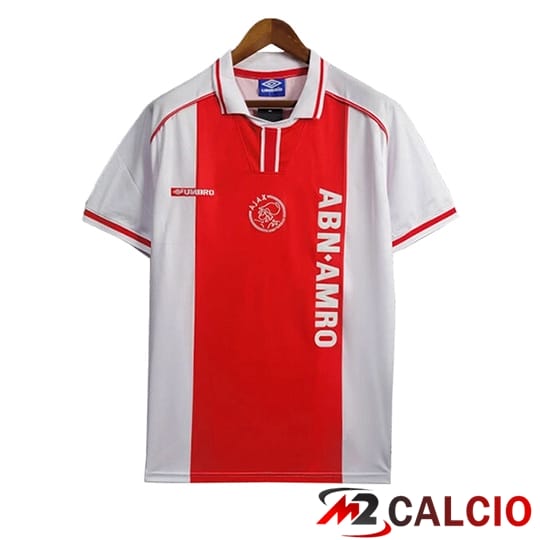 Maglie Calcio Personalizzate,Tute Calcio Squadre,Maglia Nazionale Italiana Calcio | Maglie Calcio AFC Ajax Retro Prima 1998