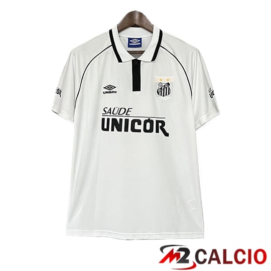 Maglie Calcio Personalizzate,Tute Calcio Squadre,Maglia Nazionale Italiana Calcio | Maglie Calcio Santos Retro Prima 1997