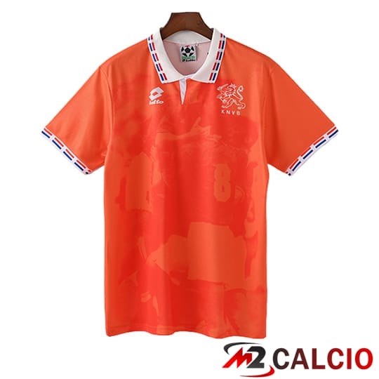 Maglie Calcio Personalizzate,Tute Calcio Squadre,Maglia Nazionale Italiana Calcio | Maglie Calcio Paesi Bassi Retro Prima 1996