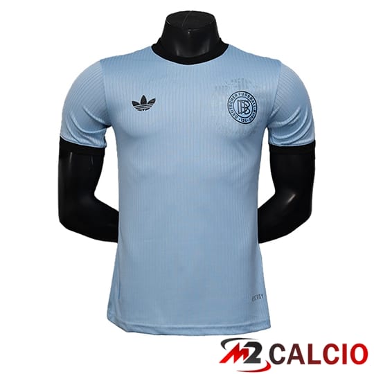 Maglie Calcio Personalizzate,Tute Calcio Squadre,Maglia Nazionale Italiana Calcio | Maglie Calcio Germania 125th Anniversary Blu 2025/2026