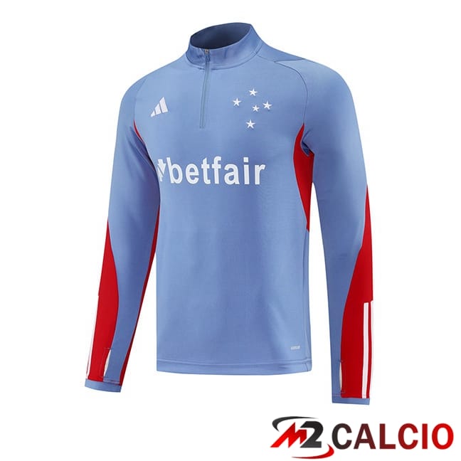 Maglie Calcio Personalizzate,Tute Calcio Squadre,Maglia Nazionale Italiana Calcio | Felpa Allenamento Cruzeiro EC Blu 2025/2026