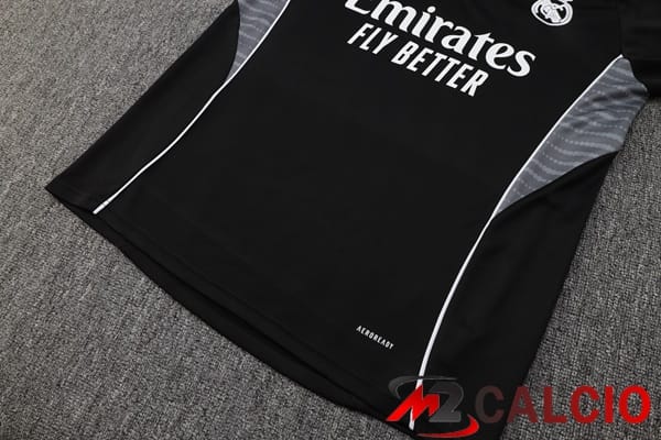 Insieme Tuta Calcio Real Madrid Nero 2025/2026