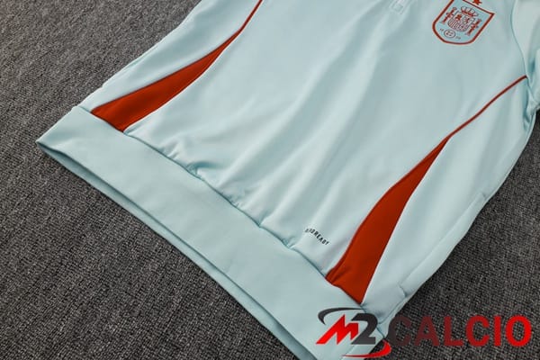 Tuta Calcio - Felpa Con Cappuccio Spagna Verde 2025/2026