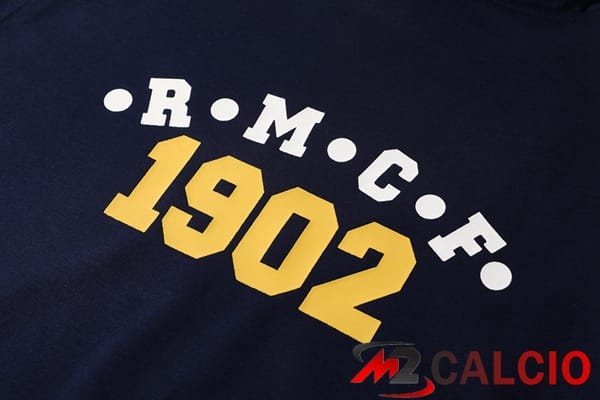 Tuta Calcio - Felpa Con Cappuccio Real Madrid Blu Reale 2025/2026