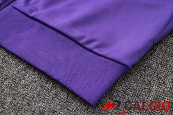 Insieme Tuta Calcio - Giacca Real Madrid Viola 2025/2026