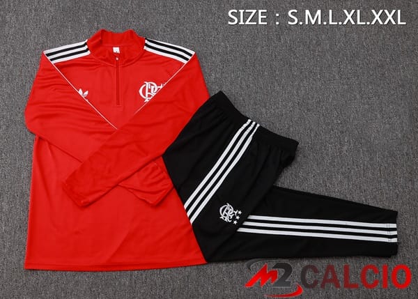 Insieme Tuta Calcio Flamengo Rosso 2025/2026