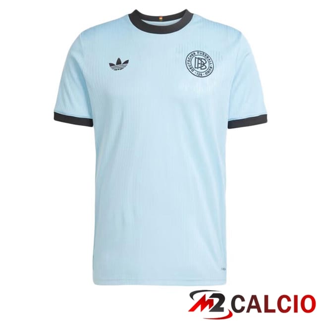 Maglie Calcio Personalizzate,Tute Calcio Squadre,Maglia Nazionale Italiana Calcio | Maglia Nazionale Germania Edizione 125° anniversario Blu 2025/2026