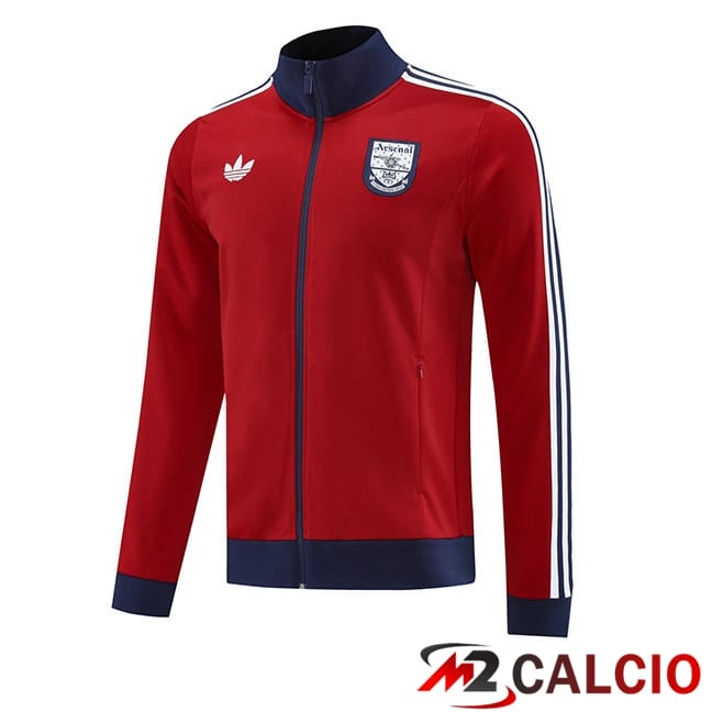 Maglie Calcio Personalizzate,Tute Calcio Squadre,Maglia Nazionale Italiana Calcio | Giacca Calcio Arsenal Rosso 2025/2026