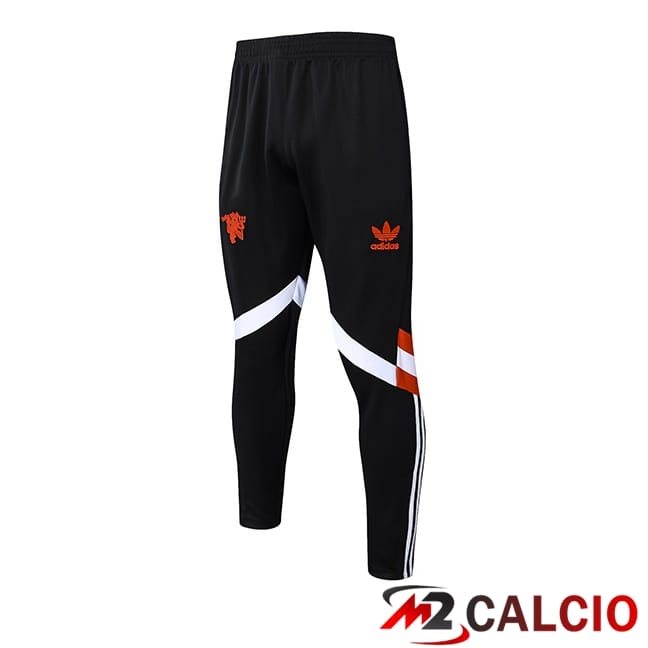Maglie Calcio Personalizzate,Tute Calcio Squadre,Maglia Nazionale Italiana Calcio | Pantaloni Da Allenamento Manchester United Nero 2025/2026