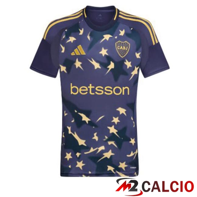 Maglie Calcio Personalizzate,Tute Calcio Squadre,Maglia Nazionale Italiana Calcio | Maglie Calcio Boca Juniors Terza Blu 2025/2026