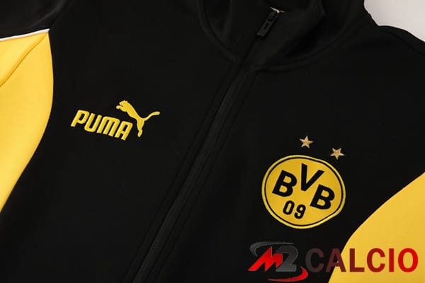Insieme Tuta Calcio - Giacca Dortmund BVB Giallo Nero 2025/2026