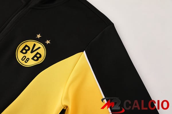 Insieme Tuta Calcio - Giacca Dortmund BVB Giallo Nero 2025/2026