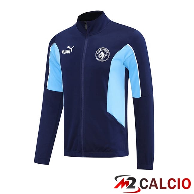 Maglie Calcio Personalizzate,Tute Calcio Squadre,Maglia Nazionale Italiana Calcio | Giacca Calcio Manchester City Blu Reale 2025/2026