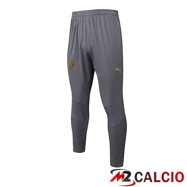 Maglie Calcio Personalizzate,Tute Calcio Squadre,Maglia Nazionale Italiana Calcio | Pantaloni Da Allenamento AC Milan Grigio 2025/2026