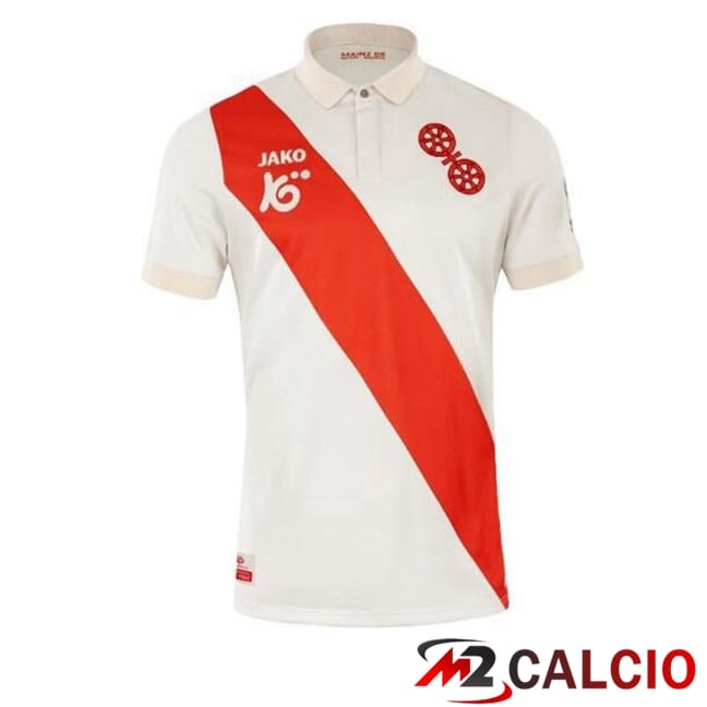 Maglie Calcio Personalizzate,Tute Calcio Squadre,Maglia Nazionale Italiana Calcio | Maglie Calcio FSV Mainz 05 Edizione Del 120° Anniversario Bianco Rosso 2024/2025