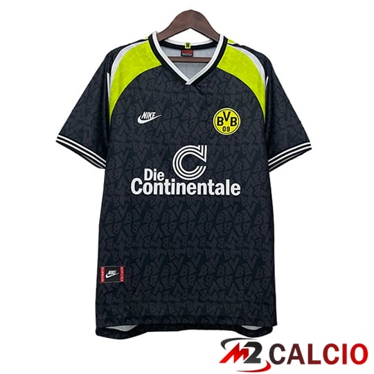 Maglie Calcio Personalizzate,Tute Calcio Squadre,Maglia Nazionale Italiana Calcio | Maglie Calcio Dortmund BVB Retro Seconda 1995/1996
