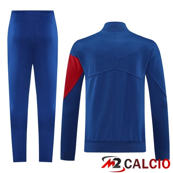 Insieme Tuta Calcio - Giacca Paris PSG Blu 2025/2026