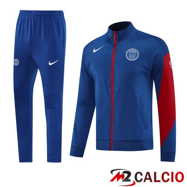 Insieme Tuta Calcio - Giacca Paris PSG Blu 2025/2026