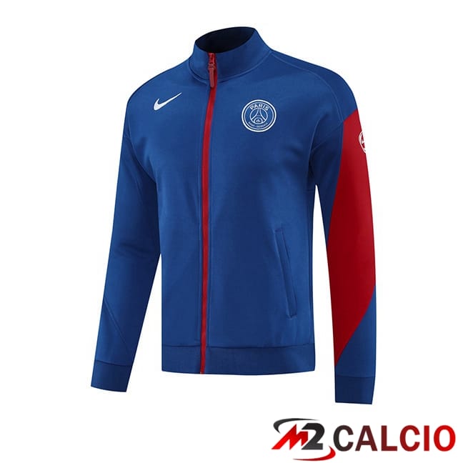 Maglie Calcio Personalizzate,Tute Calcio Squadre,Maglia Nazionale Italiana Calcio | Giacca Calcio Paris PSG Blu 2025/2026