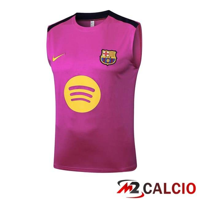 Maglie Calcio Personalizzate,Tute Calcio Squadre,Maglia Nazionale Italiana Calcio | Canotta Allenamento FC Barcellona Viola 2025/2026