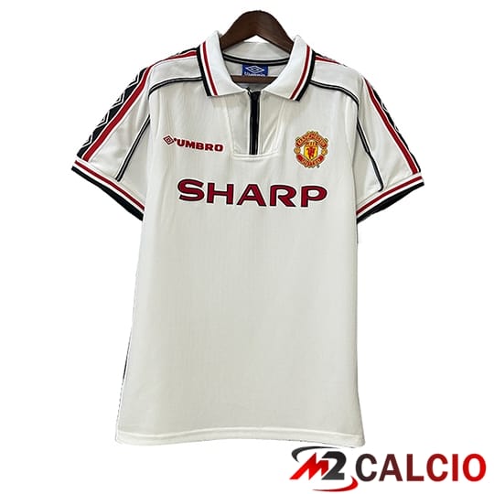 Maglie Calcio Personalizzate,Tute Calcio Squadre,Maglia Nazionale Italiana Calcio | Maglie Calcio Manchester United Retro Commemorative Edition 1998/1999