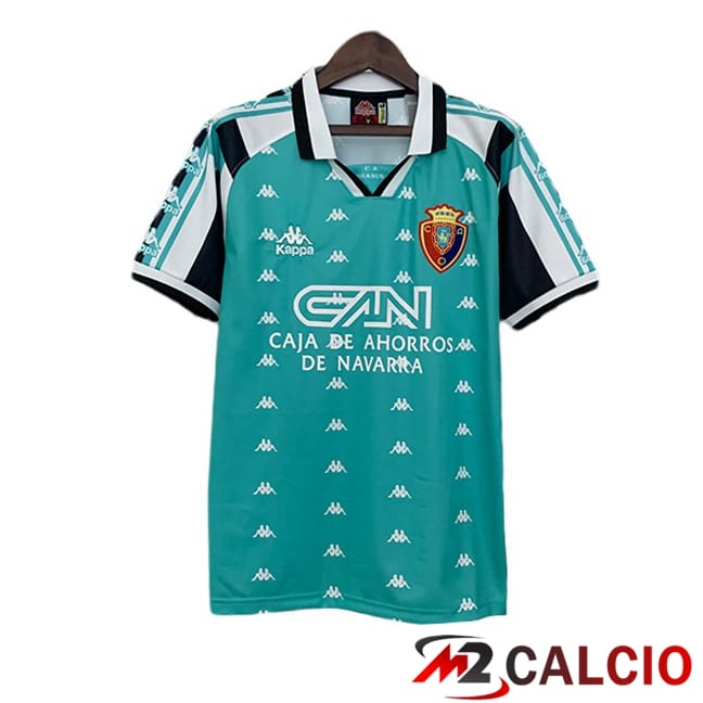 Maglie Calcio Personalizzate,Tute Calcio Squadre,Maglia Nazionale Italiana Calcio | Maglie Calcio CA Osasuna Retro Seconda Verde 1995-1996