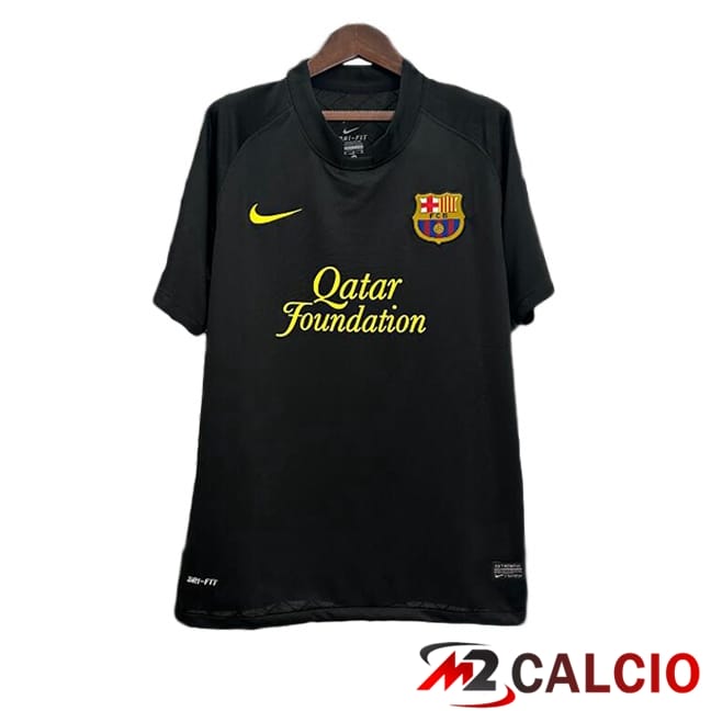 Maglie Calcio Personalizzate,Tute Calcio Squadre,Maglia Nazionale Italiana Calcio | Maglie Calcio FC Barcellona Retro Seconda Nero 2011-2012