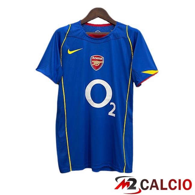 Maglie Calcio Personalizzate,Tute Calcio Squadre,Maglia Nazionale Italiana Calcio | Maglie Calcio Arsenal Retro Seconda Blu 2004-2005