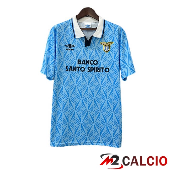 Maglie Calcio Personalizzate,Tute Calcio Squadre,Maglia Nazionale Italiana Calcio | Maglie Calcio SS Lazio Retro Prima Blu 1991-1992