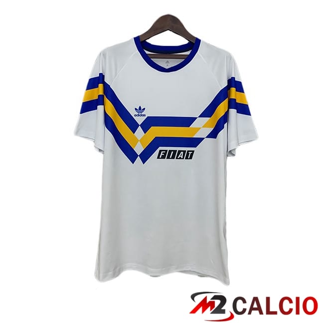 Maglie Calcio Personalizzate,Tute Calcio Squadre,Maglia Nazionale Italiana Calcio | Maglie Calcio Boca Juniors Retro Seconda Bianco 1990-1991